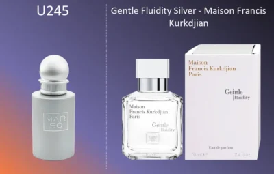 Духи U245 по мотивам Maison Francis Kurkdjian Gentle Fluidity Silver